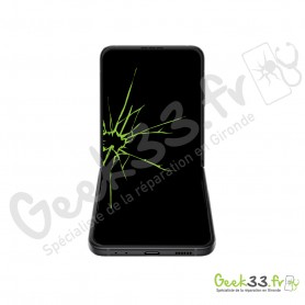 Réparation écran Samsung Z Flip3 5G (F711) Vitre + Oled