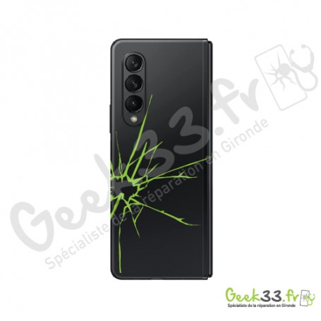 Réparation vitre arriere Samsung Z Fold 3