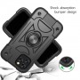 Coque Survivor pour iPhone 11 Pro Max - silicone antichoc - aimant et bague
