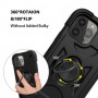 Coque Survivor pour iPhone 14 Pro - silicone antichoc - aimant et bague