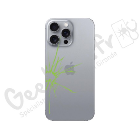 Réparation Vitre arrière iPhone 16 Pro Max