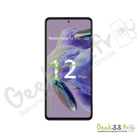 Réparation écran Xiaomi Redmi Note 12 Pro + 5G Vitre + LCD