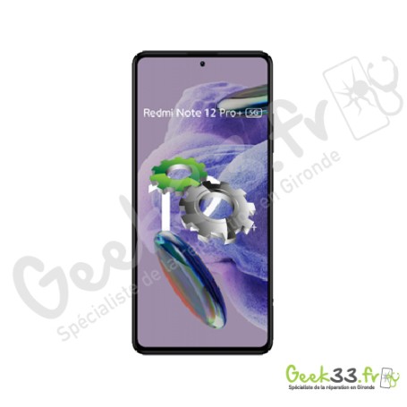 Réparation Vitre arriere Xiaomi Redmi Note 12 Pro + 5G