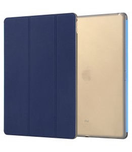 Coque iPad Pro 12" ROCK avec rabat bleu Phantom
