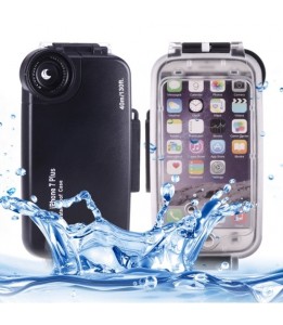 Coque iPhone 7 Plus / 8 Plus - 40m Boîtier de plongée imperméable PC + étui de protection ABS