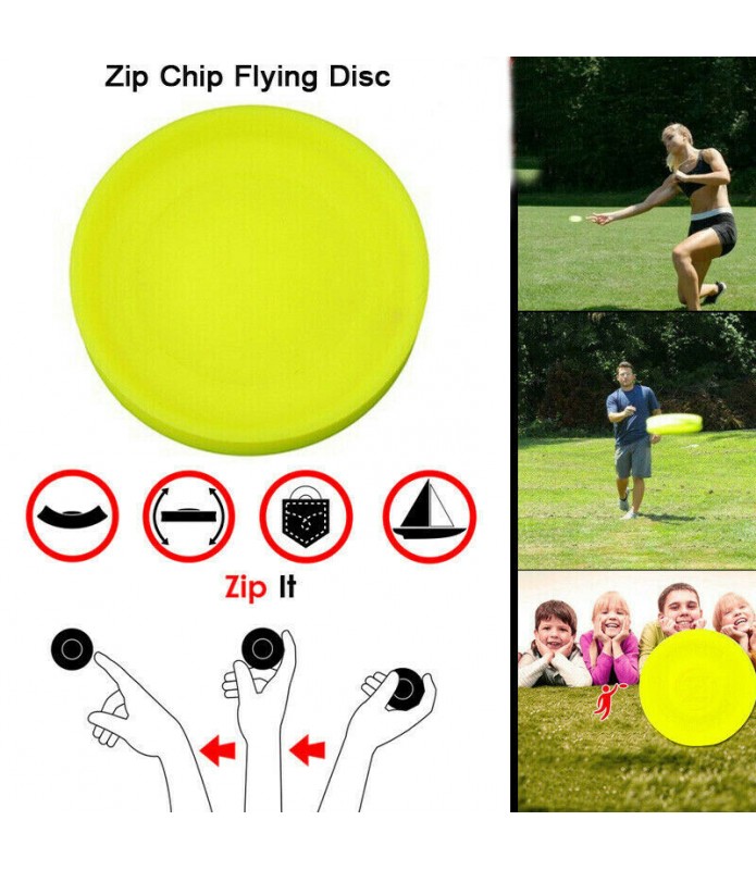 zipchip, zip chip, mini frisbee, ufo de poche, disque volant, jeu été