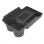 Qi Chargeur sans fil 10W Recharge rapide USB-C Interface pour Tesla Model 3 Porte gobelet et rangement.