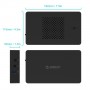 ORICO boîtier de disque dur externe de stockage USB 3.0 Type-B à SATA 3.0 pour 2,5 pouces / 3,5 pouces SATA HDD / SSD, prot...