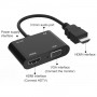 Adaptateur HDMI vers HDMI VGA