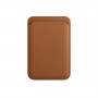 Porte-cartes en cuir avec MagSafe pour iPhone